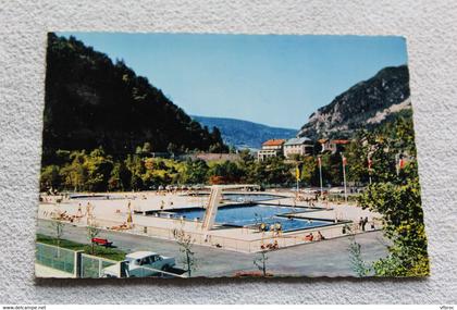 Cpm, saint Claude, la piscine du Martinet, Jura