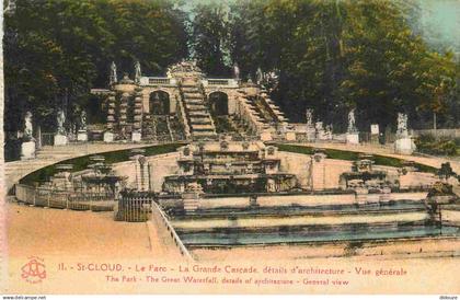 92 - Saint Cloud - Parc de Saint Cloud - La Grande Cascade - CPA - Voir Scans Recto-Verso