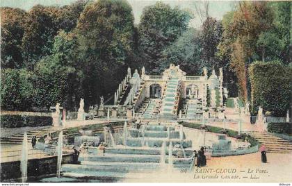 92 - Saint Cloud - Parc de Saint Cloud - La Grande Cascade - CPA - Voir Scans Recto-Verso