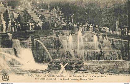 92 - Saint Cloud - Parc de Saint Cloud - La Grande Cascade - CPA - Voir Scans Recto-Verso