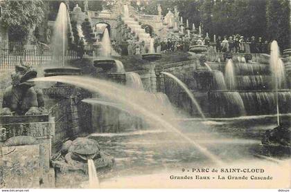 92 - Saint Cloud - Parc de Saint Cloud - La Grande Cascade - CPA - Voir Scans Recto-Verso