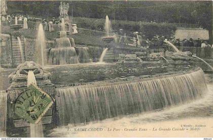 92 - Saint Cloud - Parc de Saint Cloud - La Grande Cascade - CPA - Voir Scans Recto-Verso