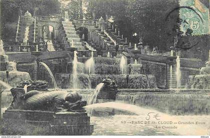 92 - Saint Cloud - Parc de Saint Cloud - La Grande Cascade - CPA - Voir Scans Recto-Verso