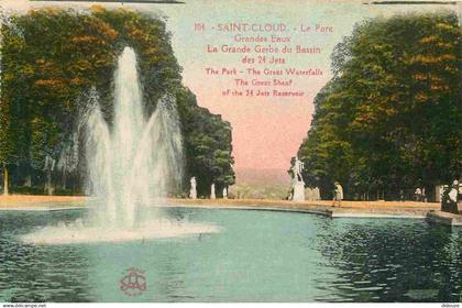 92 - Saint Cloud - Parc de Saint Cloud - Les Grandes Eaux - CPA - Voir Scans Recto-Verso