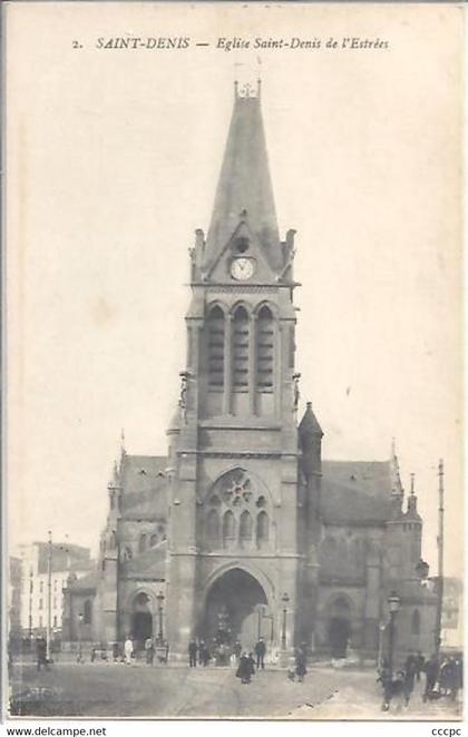 CPA Saint-Denis Eglise Saint-Denis de l'Estrées