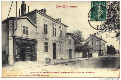 Carte Postale Ancienne de SAINT DIE