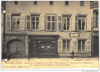 Carte Postale Ancienne de SAINT DIE