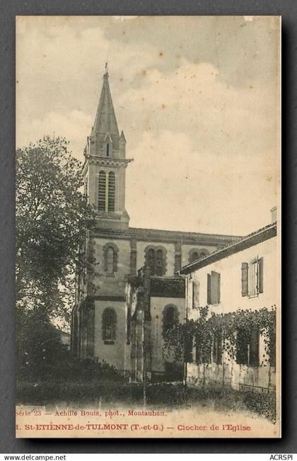 Saint Etienne de Tulmont, clocher de l'Eglise (scan recto-verso) KEVREN0152