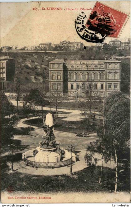 Saint-Etienne, Place du Palais