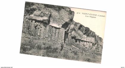 Carte Postale Ancienne de SAINT FLOUR- LES ORGUES