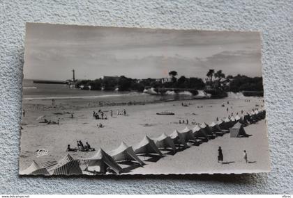 Cpsm, saint Georges de Didonne, la plage, Charente maritime 17