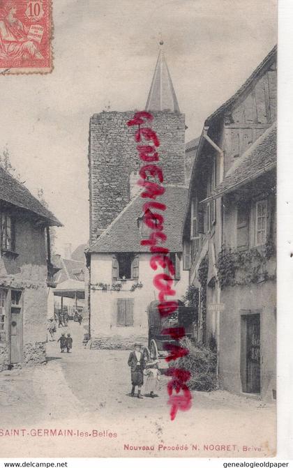 87-  ST SAINT GERMAIN LES BELLES -