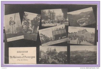 63 - SAINT GERVAIS d'AUVERGNE -- Souvenir