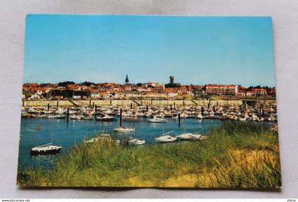 L442, Cpm, Saint Gilles Croix de Vie, le port de plaisance, Vendée 85