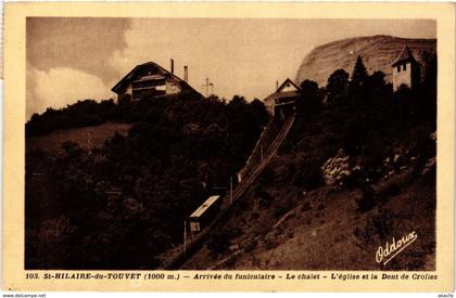 CPA Saint-Hilaire-du-Touvet - Arrivee du Funiculaire - Chalet FRANCE (961831)