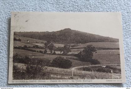 Saint Honoré les Bains, chemin du Désert, la vieille montagne, Nièvre 58