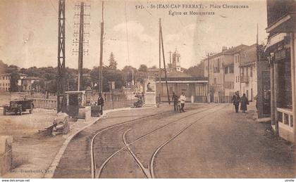 20-7343 :  SAINT-JEAN-CAP-FERRAT. PLACE CLEMENCEAU