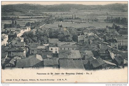 ( CPA 38 )  SAINT-JEAN-DE-BOURNAY  /  Panorama  -