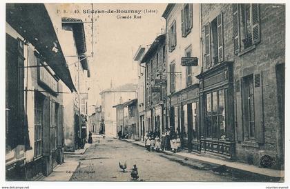 CPA - SAINT-JEAN-de-BOURNAY (Isère) - Grande Rue