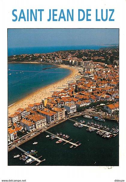 64 - Saint Jean de Luz - Vue Générale aérienne - Flamme Postale de Saint Jean de Luz - CPM - Voir Scans Recto-Verso