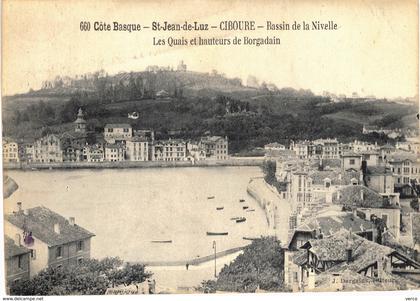 Carte Postale ancienne de SAINT JEAN de LUZ - CIBOURE