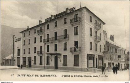 CPA SAINT-JEAN-de-MAURIENNE L'Hotel de l'Europe (1192705)