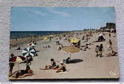 G656, Cpm, Saint Jean de Monts, la plage, Vendée 85