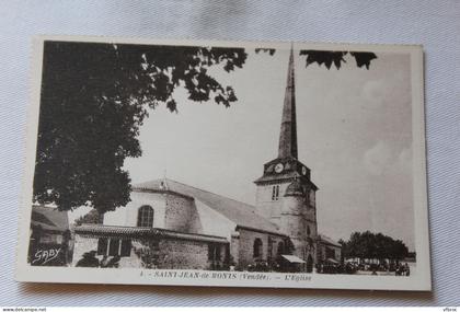 Saint Jean de Monts, l'église, Vendée 85