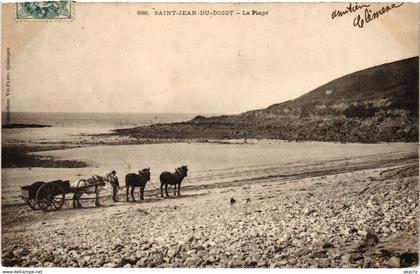 CPA Saint-Jean-du-Doigt - La Plage (1033359)