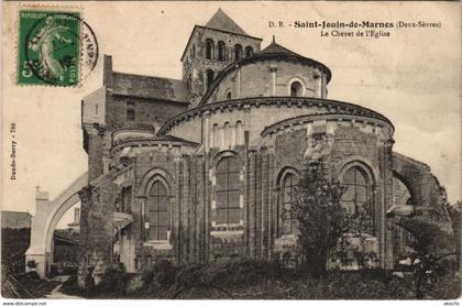 CPA SAINT-JOUIN-de-MARNES Le Chevet de l'Eglise (1141028)