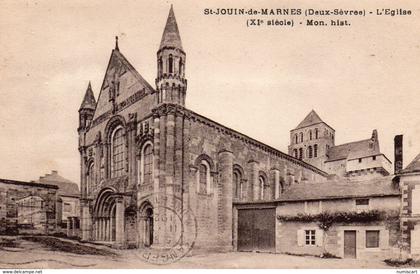 Saint-Jouin-de-Marnes l'Eglise Abbatiale