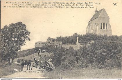 CPA Saint-Julien-du-Sault La Chapelle Vauguelain