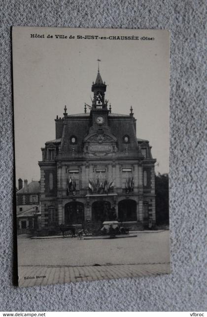 hôtel de ville de Saint Just en Chaussée, Oise 60