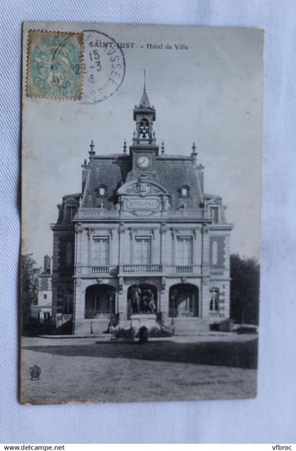 P52, Saint Just en Chaussée, hôtel de ville, Oise 60