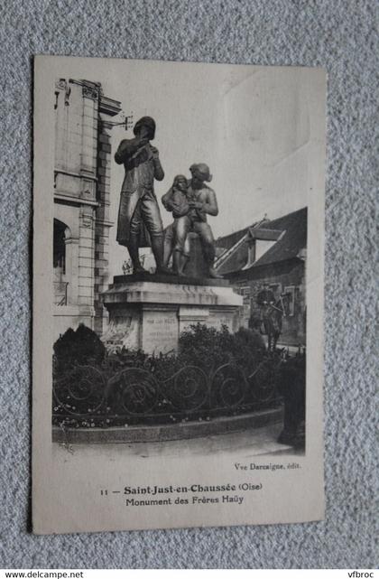 Saint Just en Chaussée, monument des frères Haüy, Oise 60