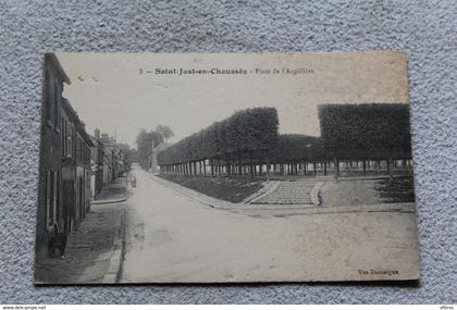 Saint Just en Chaussée, place de l'Argillière 3, Oise 60