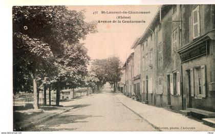 SAINT LAURENT DE CHAMOUSSET(GENDARMERIE)