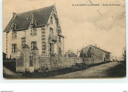 SAINT-LAURENT-SUR-GORRE - Route de Limoges