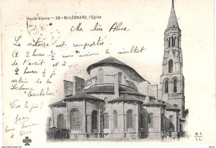 Carte Postale ANCIENNE de  SAINT  LEONARD de NOBLAT