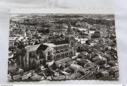 Cpm 1978, Saint Maixent l'Ecole, l'église abbatiale, Deux Sèvres 79