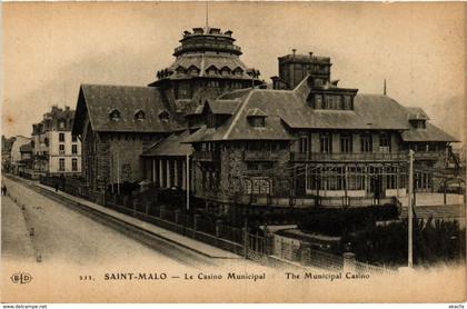 CPA St-MALO - Le Casino Municipal - The Municipal Casino (298268)