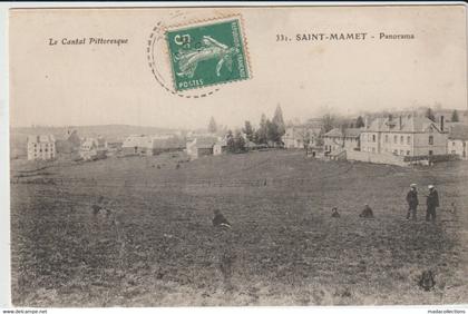 Saint Mamet  (15 - Cantal) panorama