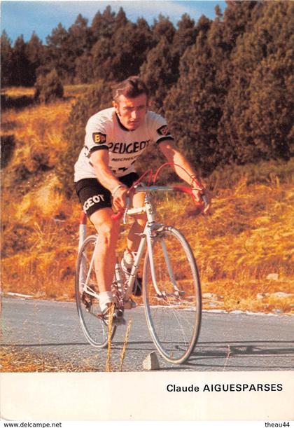 SAINT-MAMET-la-SALVETAT   -  Le Coureur Cycliste "Claude AIGUESPARSES " né en 1949   -   Cyclisme , Sport