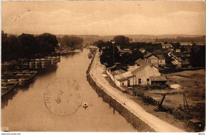 CPA SAINT-MAMMES Vue Generale sur le Loing (1299006)