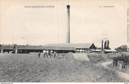 21-518 : SAINT-MARTIN-DU-TERTRE. LA BRIQUETERIE. BRIQUE