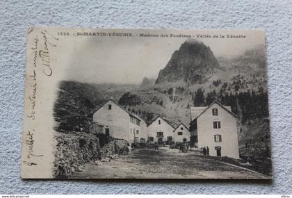 Cpa 1904, saint Martin Vésubie, Madone des Fenêtres, vallée de la Vésubie, Alpes maritimes 06