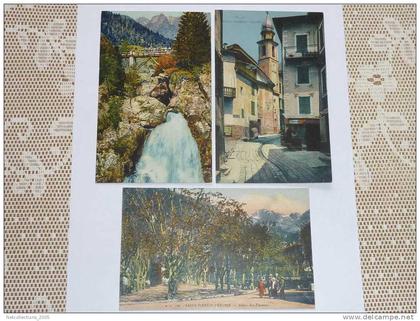 LOT DE 3 CARTES SAINT-MARTIN-VESUBIE STATION ESTIVALE ET TOURISTIQUE - 02 - 06 ALPES MARITIMES