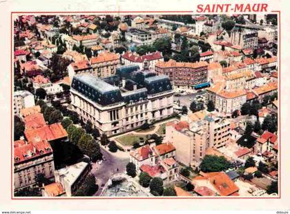 94 - Saint Maur des Fossés - Vue Générale aérienne - La Mairie et ses environs - CPM - Flamme Postale de Saint Maur des