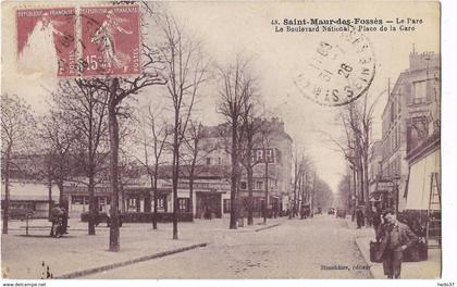 Saint-Maur-des-Fossés - Le Parc - Le Boulevard National - Place de la Gare