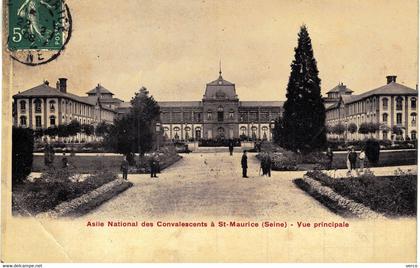 Carte POSTALE  Ancienne  de  SAINT MAURICE - Asile National